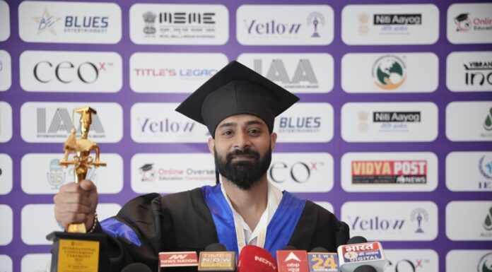 Biography: Dr. Gaurav Saxena – A Bridge Between Ancient Sanatan Wisdom and Modern Innovation