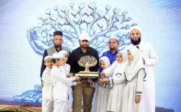 MS Education Academy Honours Munawar Zama with Murabbi Award on Himmat Day