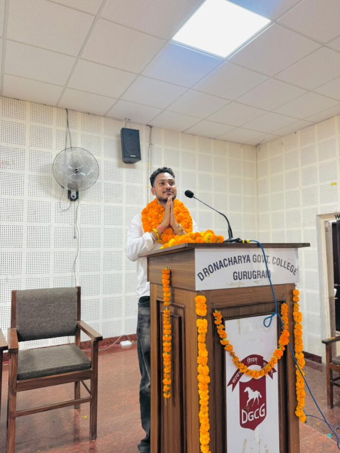 Pawan Rana, Akhil Bharatiya Vidyarthi Parishad (ABVP), Sahmantri, ABVP Gurugram Mahanagar,