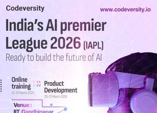 Codeversity Emerges as a National Talent & Innovation Powerhouse: 500+ Teams Compete at IIT Gandhinagar in collaboration with Blitchron