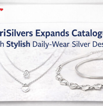 EriSilvers Expands Catalogue with Stylish Daily-Wear Silver Designs EriSilvers, Stylish Daily-Wear Silver Designs, modern silver jewellery, silver chain for girls