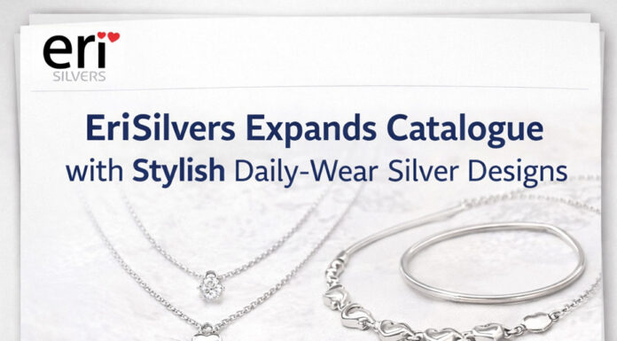 EriSilvers Expands Catalogue with Stylish Daily-Wear Silver Designs EriSilvers, Stylish Daily-Wear Silver Designs, modern silver jewellery, silver chain for girls