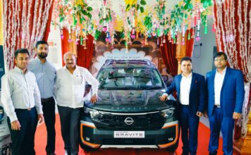 Grand Launch of the All-New GRAVITE at the Famous Pramukh Nissan Showroom in Surat All-New GRAVITE, Pramukh Nissan Showroom Surat, Nissan Motor India Private Limited, NMIPL, Mudit Gupta