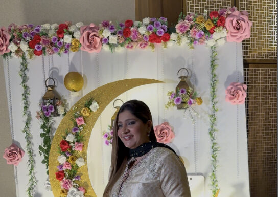 Lemon Salons MD Qurat Syed Deshmukh celebrates Eid with Media, Distributes Sheer Khurma and Token of Eidi