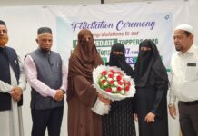 Hafsa Begum Among State Toppers, Brings Pride to MS Education Academy