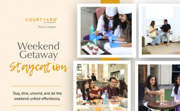 Relax, Dine & Unwind: A Curated Weekend Staycation in Courtyard By Marriott Pune Chakan Courtyard By Marriott Pune Chakan, Weekend Getaway Staycation,