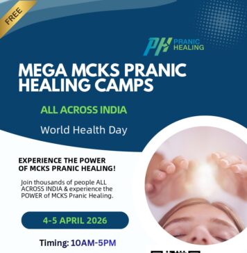 Mega MCKS Pranic Healing Camps to be Organized Across India on World Health Day