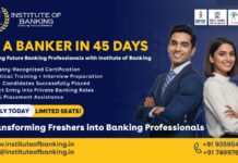 Be a Banker in 45 Days – Building Future Banking Professionals with Institute of Banking