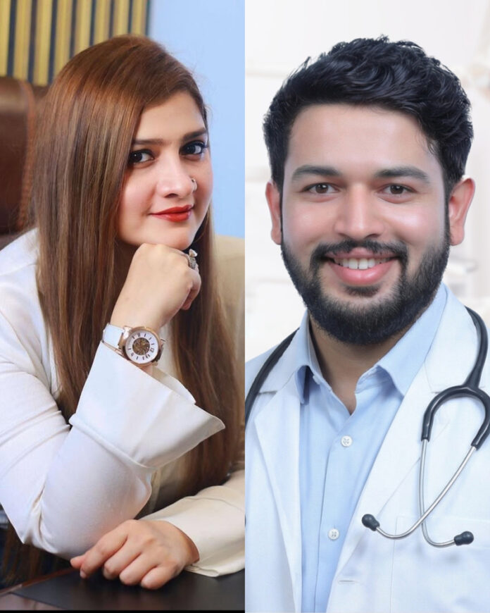 Left - Founder: Lemon Salons, Right - Aesthetic Physician & Educ