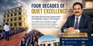 Four Decades of Quiet Excellence: How Shree Ramamurthy Chilukuri Built the Sapthagiri Legacy in Davanagere Shree Ramamurthy Chilukuri, Sapthagiri Trust, Karnataka