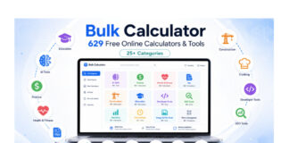 Tired of Searching Different Websites for Simple Calculations? This Founder Built One Place for Everything Bulk Calculator, Online Calculator, Free Digital Tools, Calculator Website, Productivity Tools