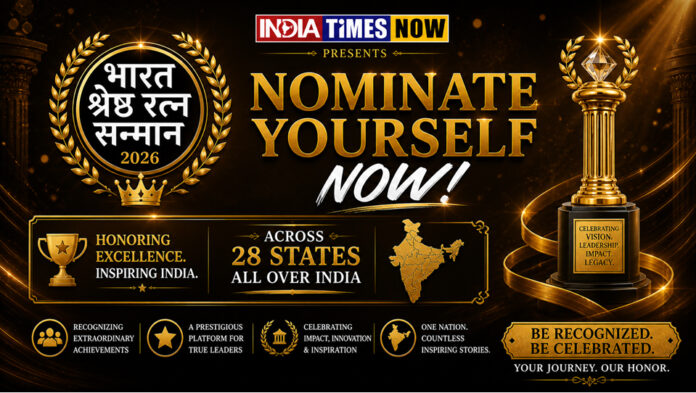 High Authority Award, Bharat Shreshtha Ratna Sanman 2026, India Times Now,
