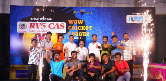 WOW Cricket League Season 2 Powered by RVS College of Arts and Science Concludes Successfully in Chennai