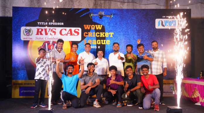 WOW Cricket League Season 2 Powered by RVS College of Arts and Science Concludes Successfully in Chennai