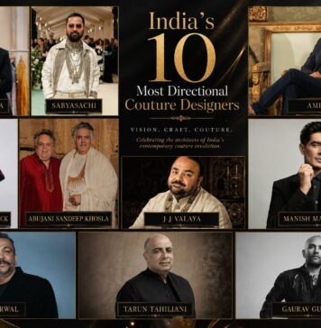 India’s 10 Most Directional Couture Designers
