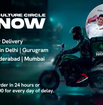 Culture Circle launches CCNow, bringing same-day delivery to premium and luxury with an on-time delivery guarantee starting in Hyderabad, Pune, Delhi and Mumbai