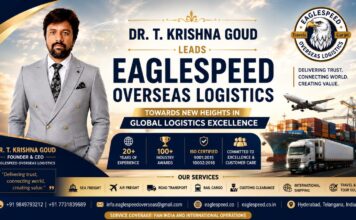 Dr. T. Krishna Goud Leads Eaglespeed Overseas Logistics Towards New Heights in Global Logistics Excellence