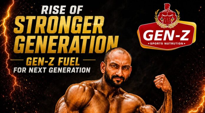 Santosh Salekar Appointed as Brand Ambassador of Gen-Z Sports Nutrition at Grand Launch Event in Vadodara