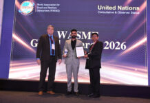 Anirudh Balaji Honoured with National Development Champion Award at WASME Global Business Convergence Summit 2026