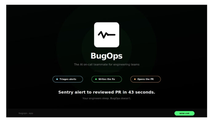 BugOps, Artificial Intelligence, Software Engineering, DevOps, Startup Launch