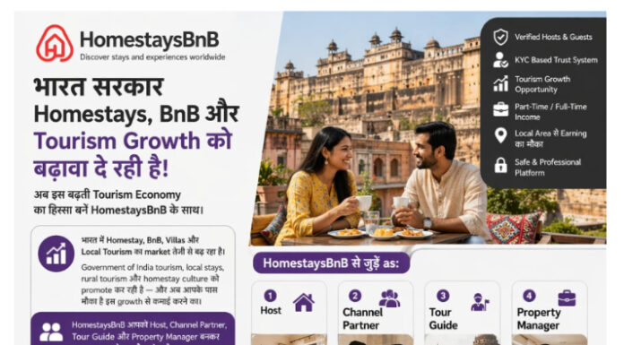 HomestaysBnB Sets Out to Transform Indian Tourism With a Trust-Driven, Opportunity-First Platform