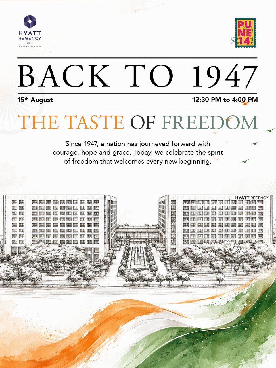 Hyatt Regency Pune & Residences, Independence Day,