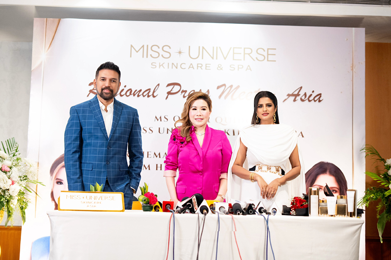 Miss Universe Skincare & Spa, International premium skincare and MedSpa brand, Dr. Hemamalini Rajinikanth, Miss Universe Skincare Asia