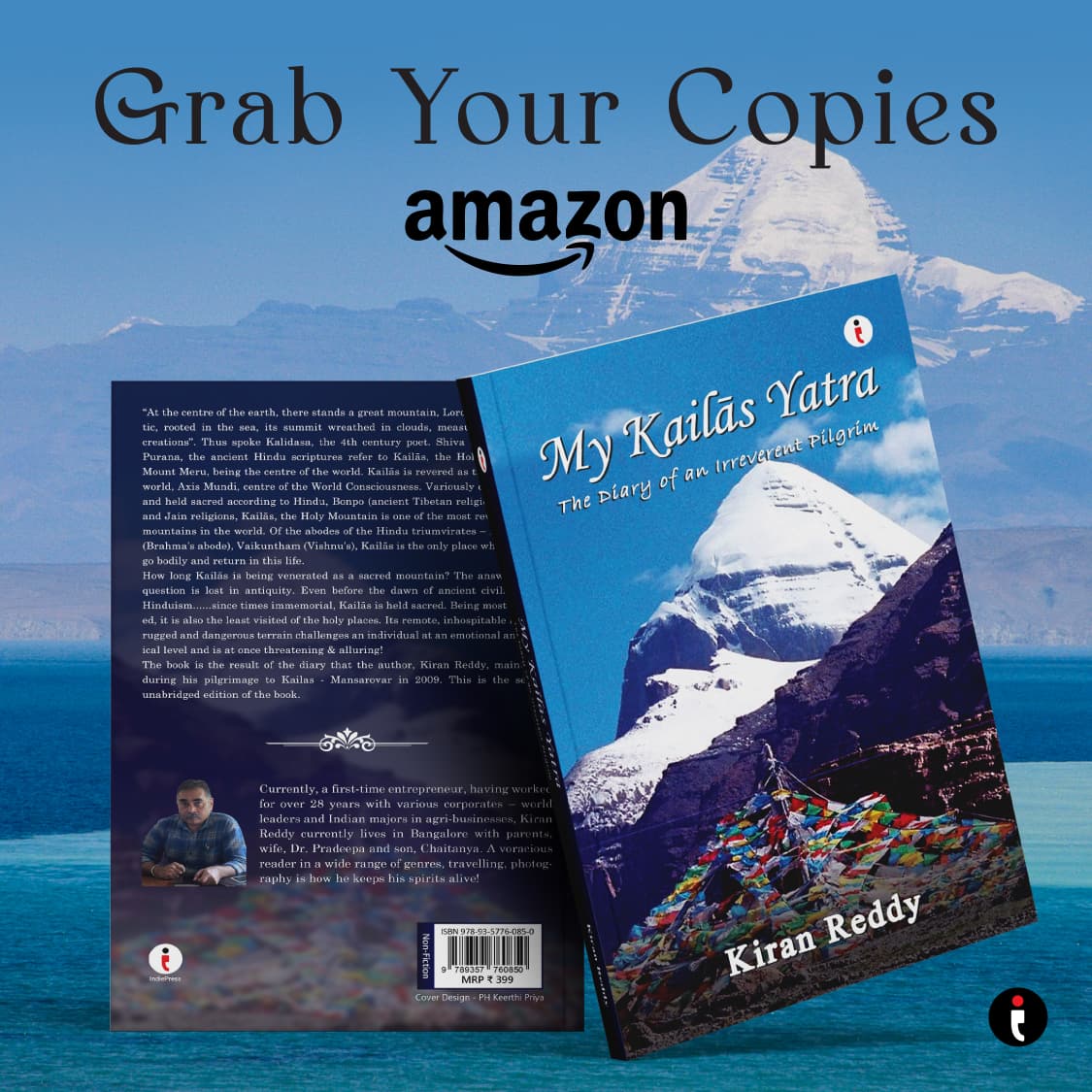 My Kailās Yatra, Author Kiran Reddy
